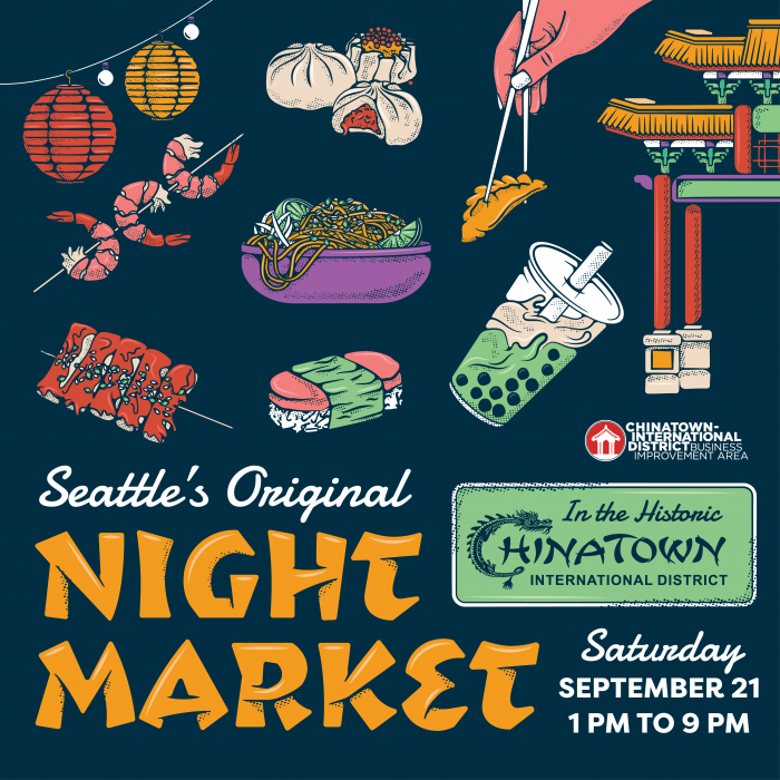 Seattle Chinatown International District Night Market